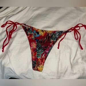 SHEIN Multicolor Tropical Bikini Bottom